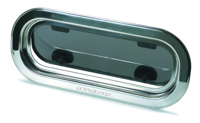 Rutgerson - Rectangular Opening Portlight - 370 x 164mm
