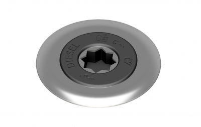 Top Part for Diesel, 54mm, thread-lock