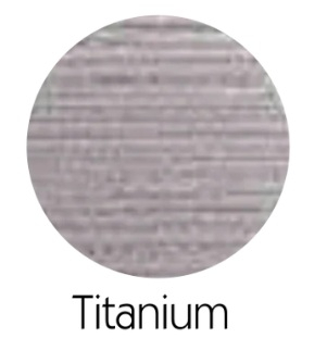 EZIDEK REINFORCED 3mm 2mx1m BRUSHED TITANIUM