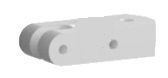 Watt & Sea - Top Gudgeons - Lifting Bracket + Sheave + Screws