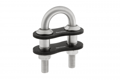 Spinlock - 12mm Padeye with Carbon Plates