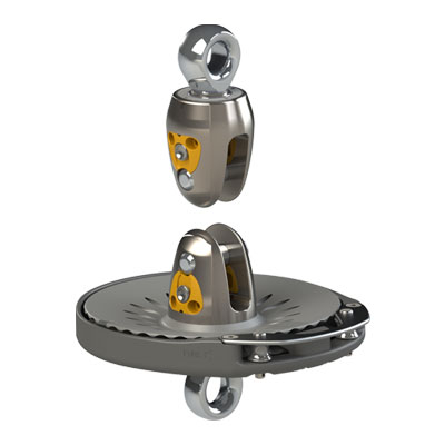 KF12 (FURLER) Lashing eyes : drum & swivel